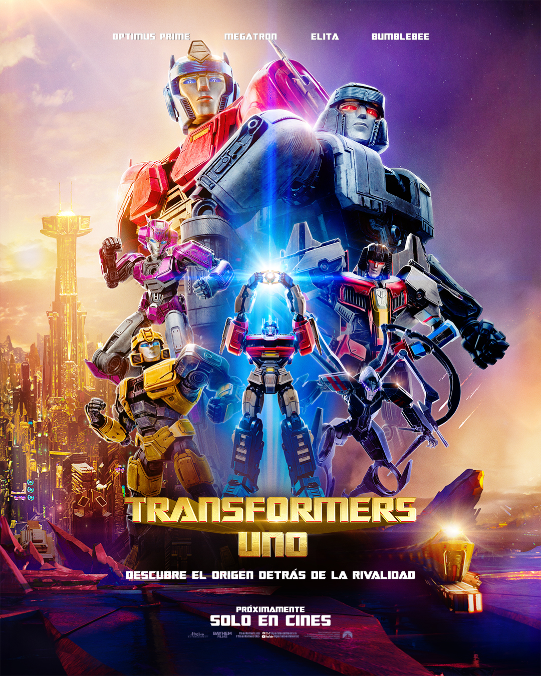 Transformers Uno: La aventura que revitaliza la franquicia